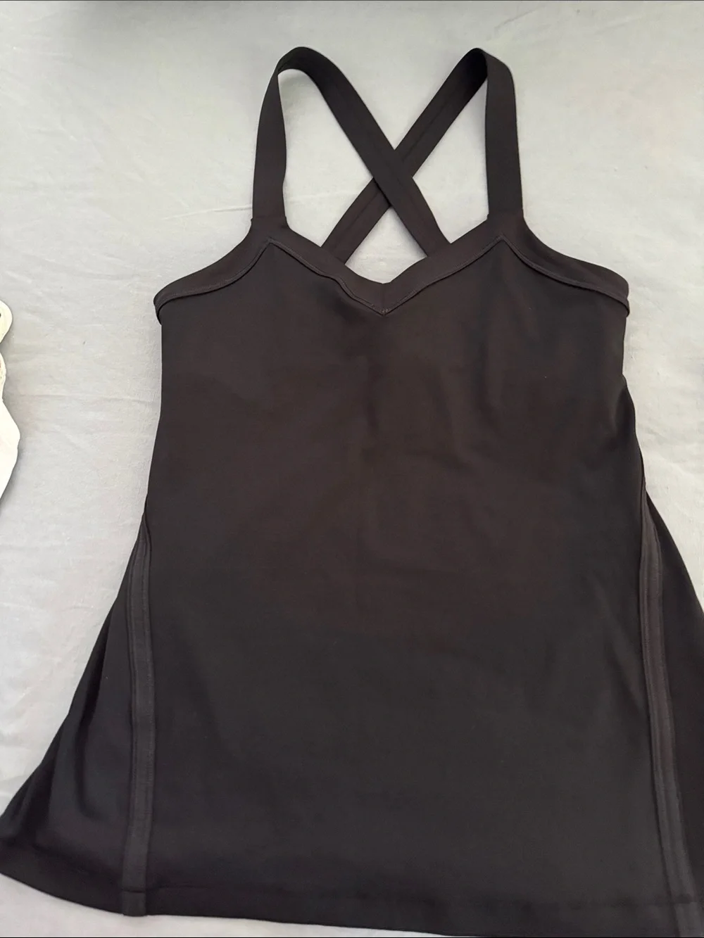 lululemon athletica Black Crisscross Active Tank - Picture 1 of 4